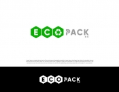 Projekt graficzny, nazwa firmy, tworzenie logo firm Logo firmy produkcyjnej ECOPACK HC - ManyWaysKr