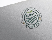 Projekt graficzny, nazwa firmy, tworzenie logo firm GOSPODARSTWO ROLNE NORBERT  - stone