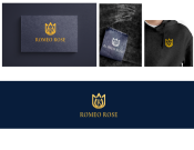 Projekt graficzny, nazwa firmy, tworzenie logo firm Logo dla marki odzieżowej Romeo Rose - CS designer 