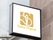 Projekt graficzny, nazwa firmy, tworzenie logo firm nowe logo dla firmy DaMa Original - branetsolutionartgrafik