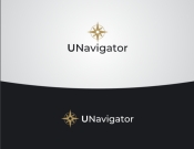 Projekt graficzny, nazwa firmy, tworzenie logo firm UNavigator - potencjał osobisty  - kreatom