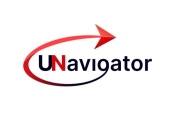 Projekt graficzny, nazwa firmy, tworzenie logo firm UNavigator - potencjał osobisty  - OkSun