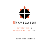 Projekt graficzny, nazwa firmy, tworzenie logo firm UNavigator - potencjał osobisty  - MD-Design