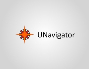 Projekt graficzny, nazwa firmy, tworzenie logo firm UNavigator - potencjał osobisty  - FlyingDOG