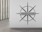 Projekt graficzny, nazwa firmy, tworzenie logo firm UNavigator - potencjał osobisty  - malutka2021