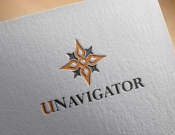 Projekt graficzny, nazwa firmy, tworzenie logo firm UNavigator - potencjał osobisty  - KeveZ