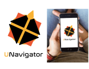 Projekt graficzny, nazwa firmy, tworzenie logo firm UNavigator - potencjał osobisty  - MD-Design