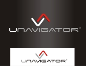 Projekt graficzny, nazwa firmy, tworzenie logo firm UNavigator - potencjał osobisty  - e u r e k a