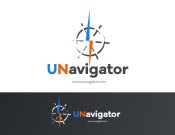 Projekt graficzny, nazwa firmy, tworzenie logo firm UNavigator - potencjał osobisty  - timur
