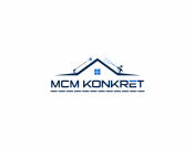 Projekt graficzny, nazwa firmy, tworzenie logo firm Logo dla firmy MCM KONKRET  - Voron 2021