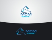 Projekt graficzny, nazwa firmy, tworzenie logo firm Logo dla firmy MCM KONKRET  - kreatom