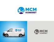 Projekt graficzny, nazwa firmy, tworzenie logo firm Logo dla firmy MCM KONKRET  - JEDNOSTKA  KREATYWNA