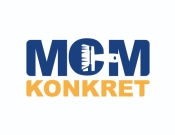 Projekt graficzny, nazwa firmy, tworzenie logo firm Logo dla firmy MCM KONKRET  - ANDReandrzej
