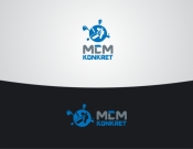 Projekt graficzny, nazwa firmy, tworzenie logo firm Logo dla firmy MCM KONKRET  - kreatom