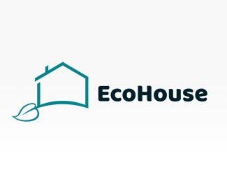 Projekt logo dla firmy Ekologiczny Dom | Projektowanie logo