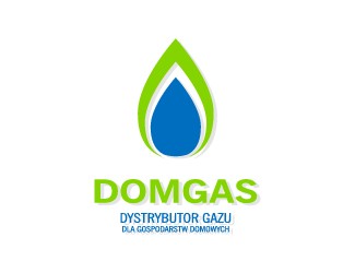 Projekt logo dla firmy dom gas | Projektowanie logo