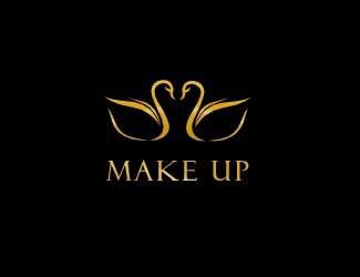 Projekt graficzny logo dla firmy online makeup