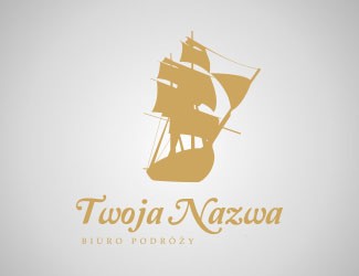 Projekt logo dla firmy Biuro Podróży | Projektowanie logo
