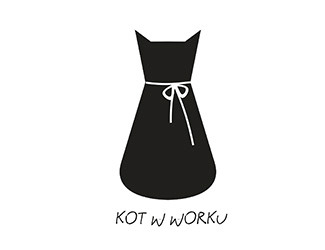 Projekt graficzny logo dla firmy online kot w worku