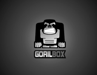 Projekt logo dla firmy GorilBox | Projektowanie logo