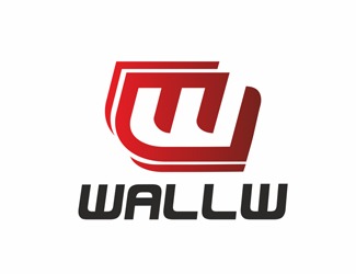 Projekt logo dla firmy WallW | Projektowanie logo