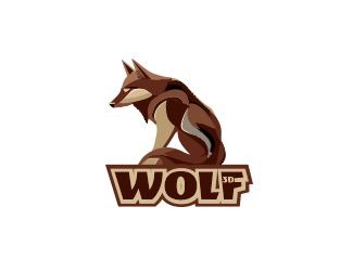 Projekt logo dla firmy Wolf3d | Projektowanie logo