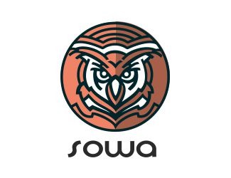 Projektowanie logo dla firm online Sowa