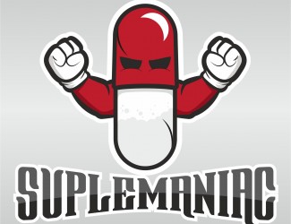 suplemaniac - projektowanie logo - konkurs graficzny