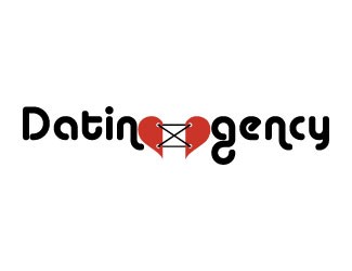 Projekt graficzny logo dla firmy online Dating agency