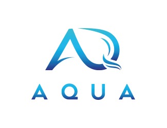 Projektowanie logo dla firm online Aqua