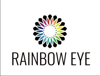 Projekt logo dla firmy Rainbow eye / Tęczowe oko | Projektowanie logo