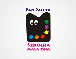 Projekt graficzny logo dla firmy online Pan Paleta