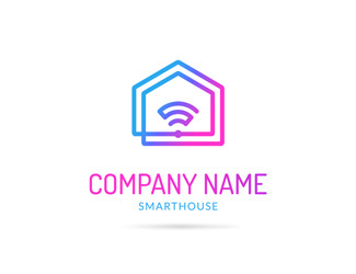 Projekt graficzny logo dla firmy online Smart Dom