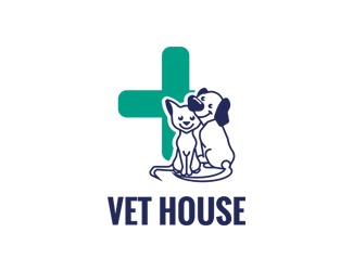 Projekt logo dla firmy vet house | Projektowanie logo