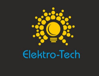 Projekt logo dla firmy elektrotech | Projektowanie logo