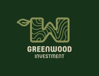 Projekt logo dla firmy GREENWOOD | Projektowanie logo