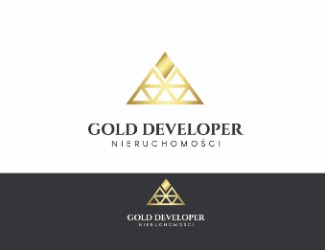 Projekt logo dla firmy GOLD DEVELOPER | Projektowanie logo