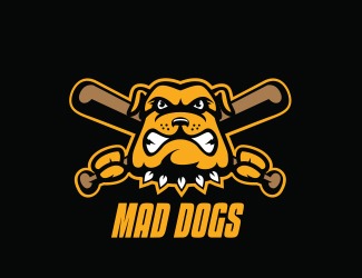 Projektowanie logo dla firm online MAD DOGS LOGO