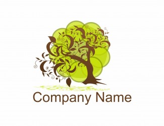 Projekt graficzny logo dla firmy online Tree Company