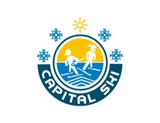 Projekt logo dla firmy Capital-ski | Projektowanie logo
