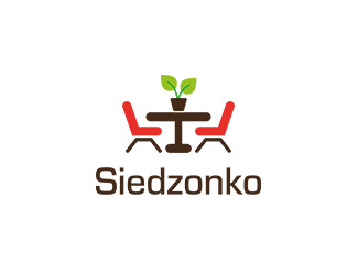 Projekt logo dla firmy Siedzonko | Projektowanie logo