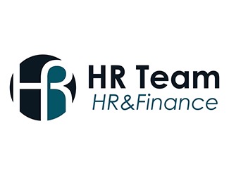 Projekt graficzny logo dla firmy online HR Team