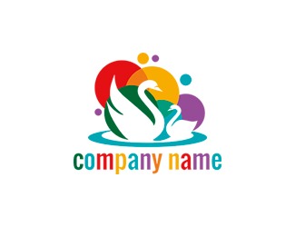 Projekt graficzny logo dla firmy online przedszkole żłobek