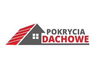 Projekt graficzny logo dla firmy online dachowe