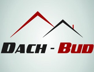 Projekt logo dla firmy Dach-Bud | Projektowanie logo