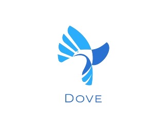 Projektowanie logo dla firm online Dove