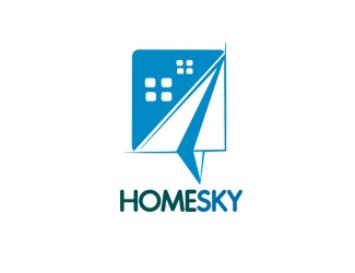 Projekt logo dla firmy homesky | Projektowanie logo