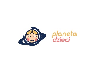 Projekt graficzny logo dla firmy online Planeta Dzieci