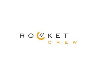 Projekt graficzny logo dla firmy online Rocket Crew