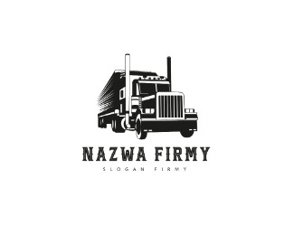 Projekt logo dla firmy Ciężarówka | Projektowanie logo